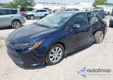 2022 Toyota Corolla Le z USA, uszkodzony, nr VIN 5YFEPMAE1NP336983